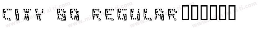 City BQ Regular字体转换